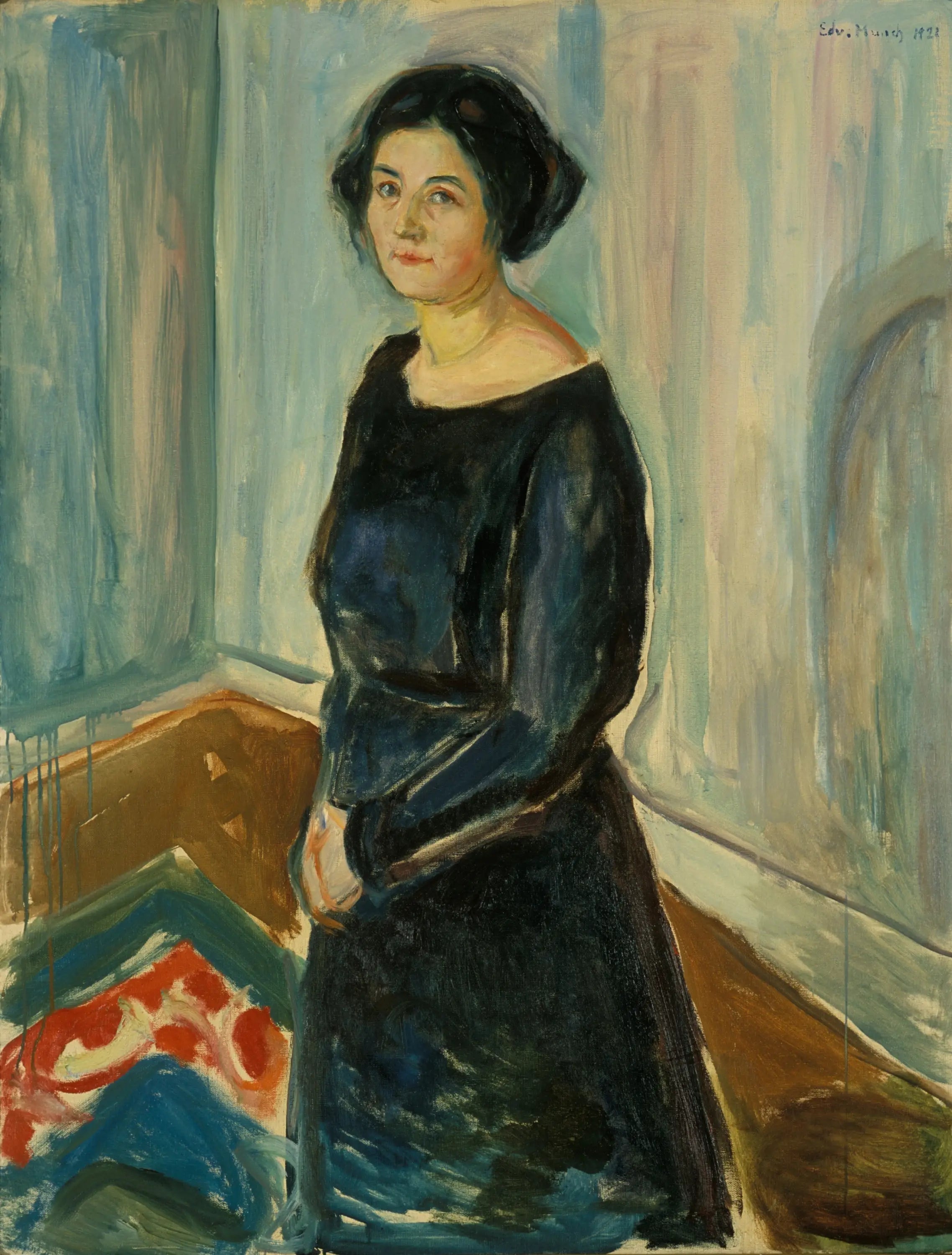 Inger Barth - Edvard Munch image 1 copie de tableau peinte à la main