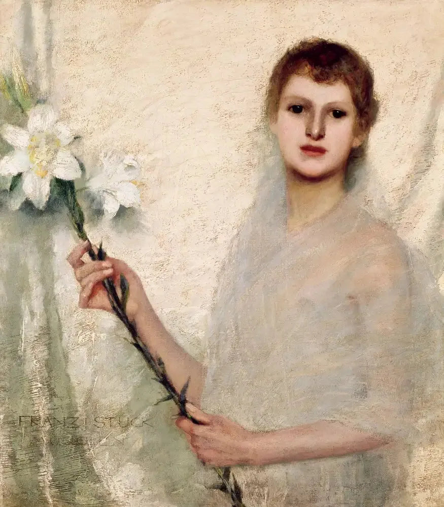 "Niewinność - Franz Von Stuck"