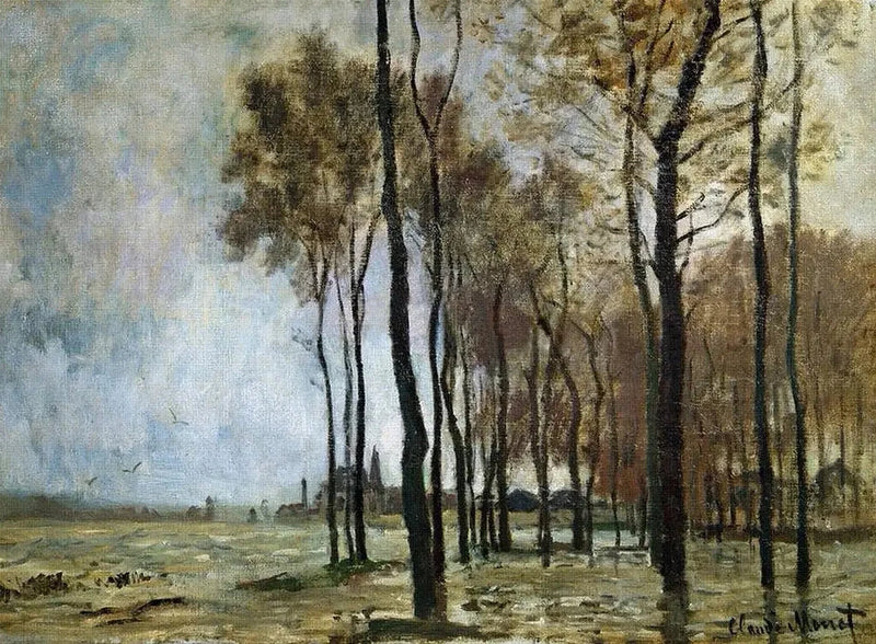 Powódź w Argenteuil W252 - Claude Monet