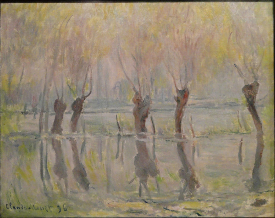 Powódź w Giverny, Glyptotek W1438 - Claude Monet