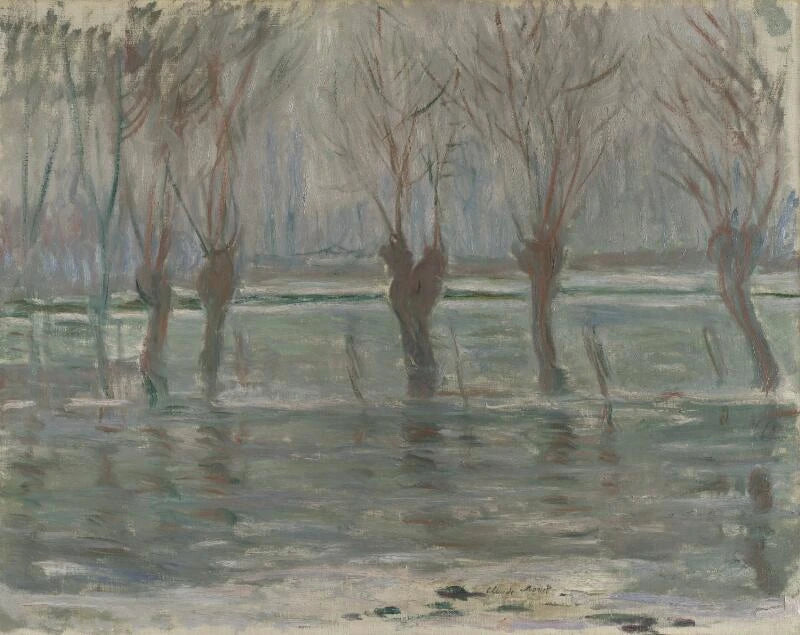 Powódź, Galeria Narodowa NG6278 W1439 - Claude Monet