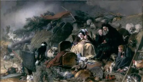 Powodzie na wyżynach - Edwin Henry Landseer
