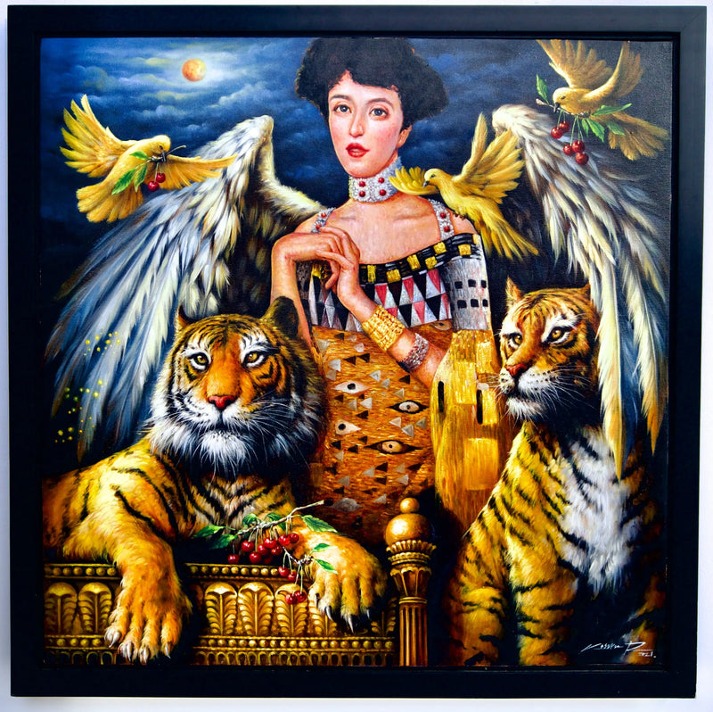 Inspiracja Adele Bloch-Bauer | 80x80cm