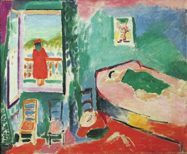 Wnętrze w Collioure (Drzemka) - Henri Matisse