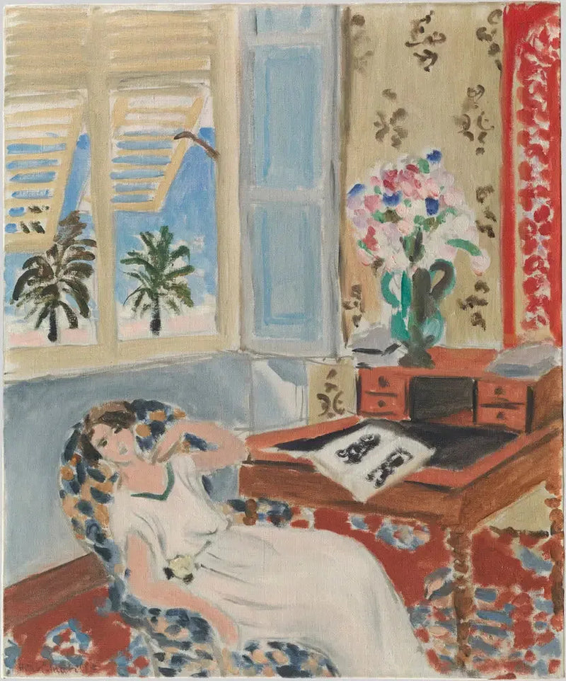 Wnętrze w Nicei, drzemka - Henri Matisse