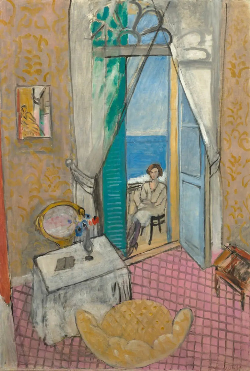 Wnętrze w Nicei (Matisse, Chicago) - Henri Matisse