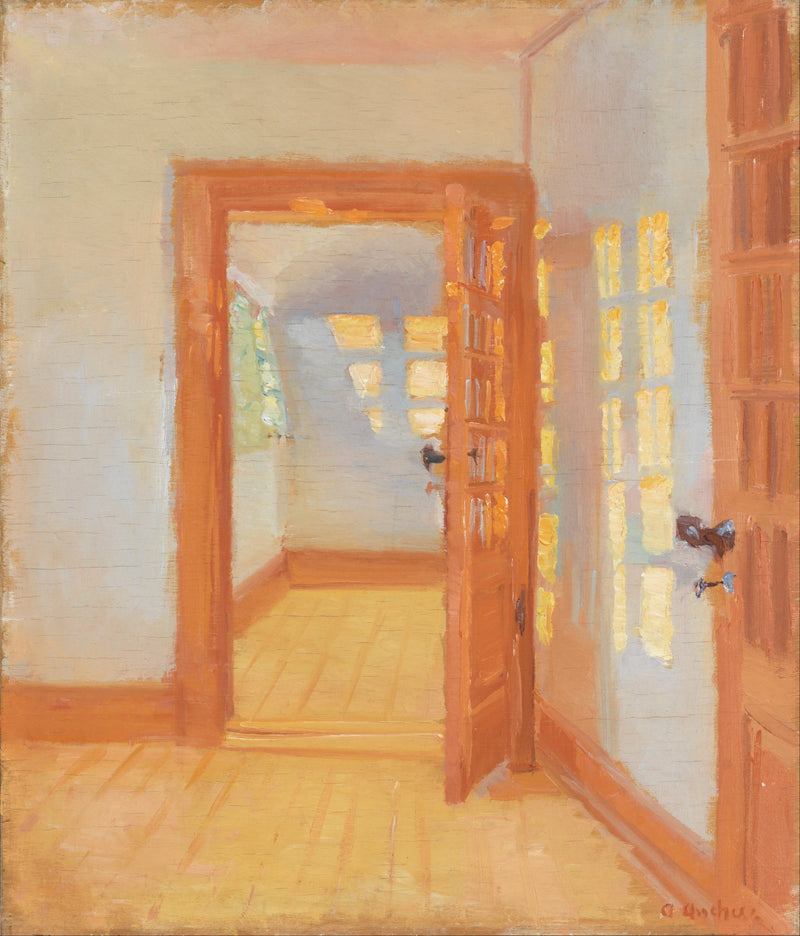 Wnętrze. Dobudówka od Brøndum - Anna Ancher