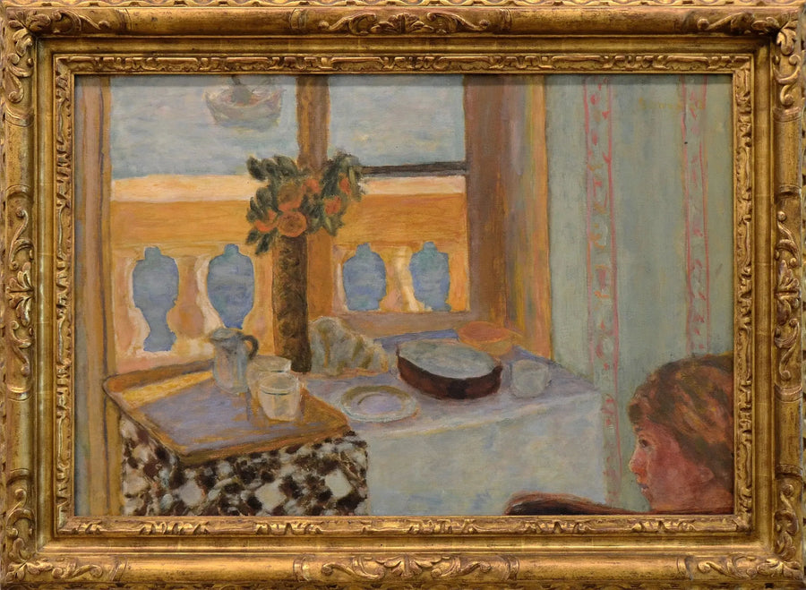 Wnętrze z balkonem - Pierre Bonnard