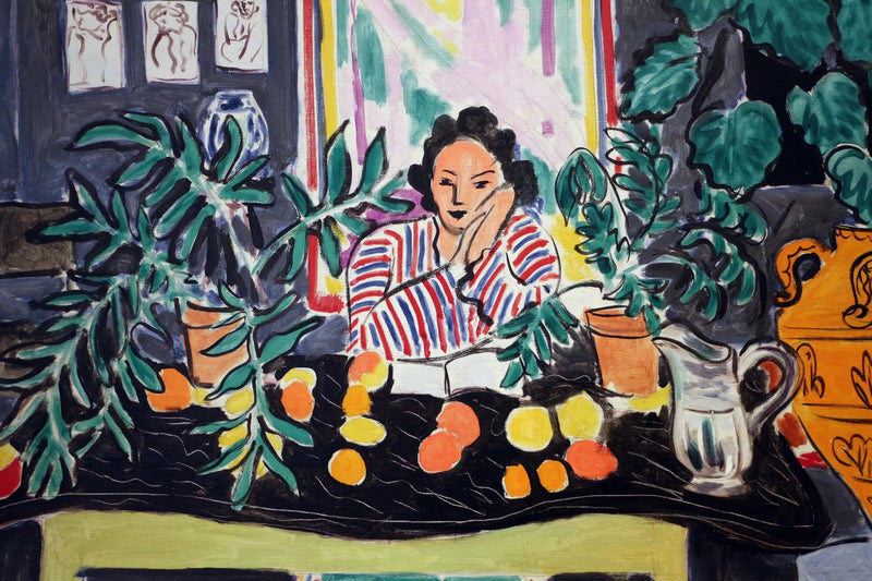 Wnętrze z etruską wazonem - Henri Matisse