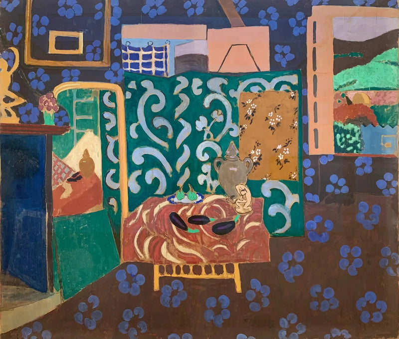 Wnętrze z bakłażanami - Henri Matisse
