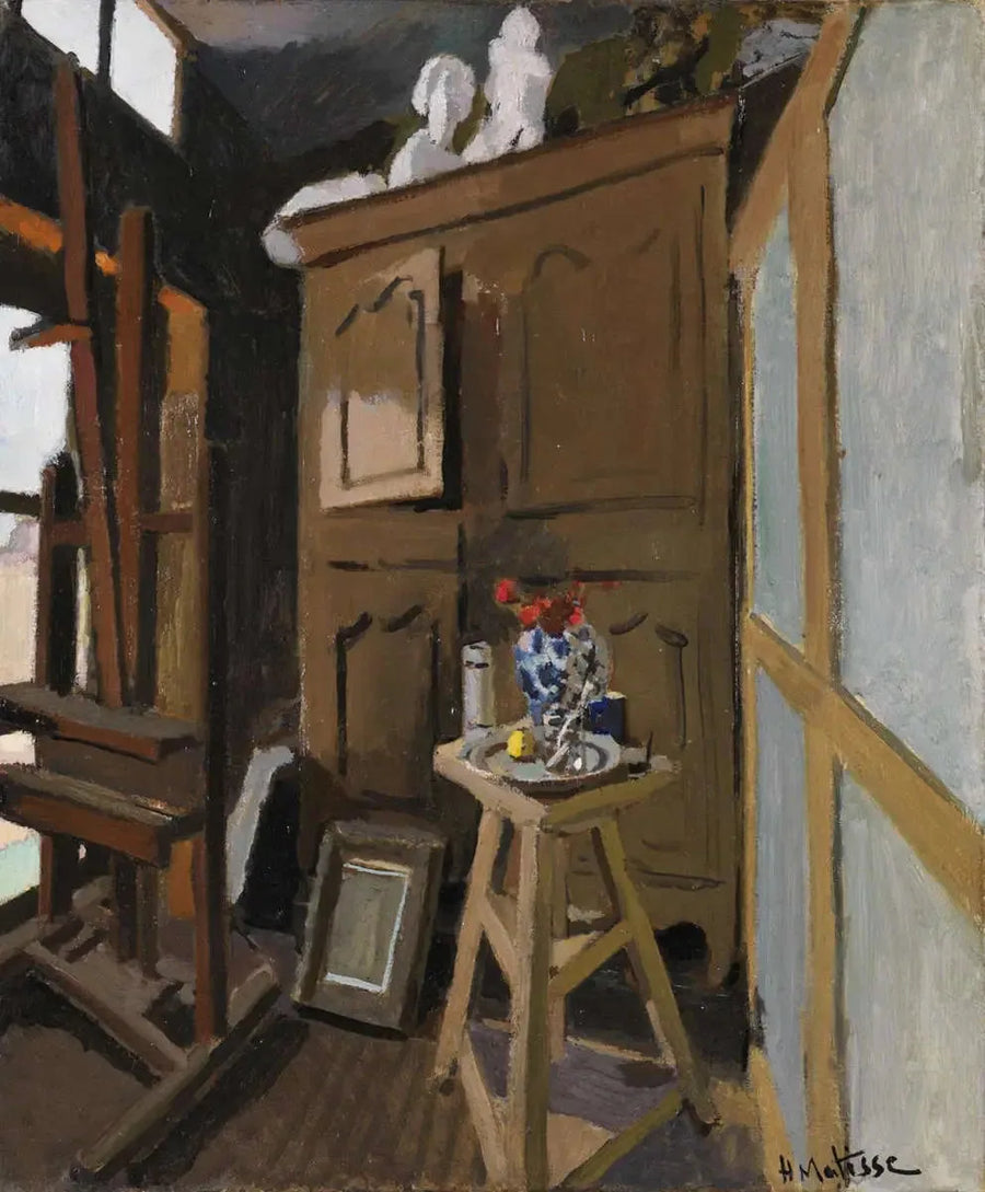 Wnętrze pracowni - Henri Matisse