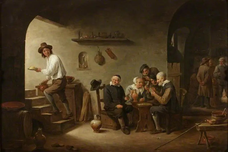 Wnętrze tawerny - David Teniers Młodszy