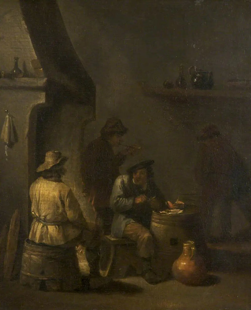 Wnętrze - David Teniers Młodszy