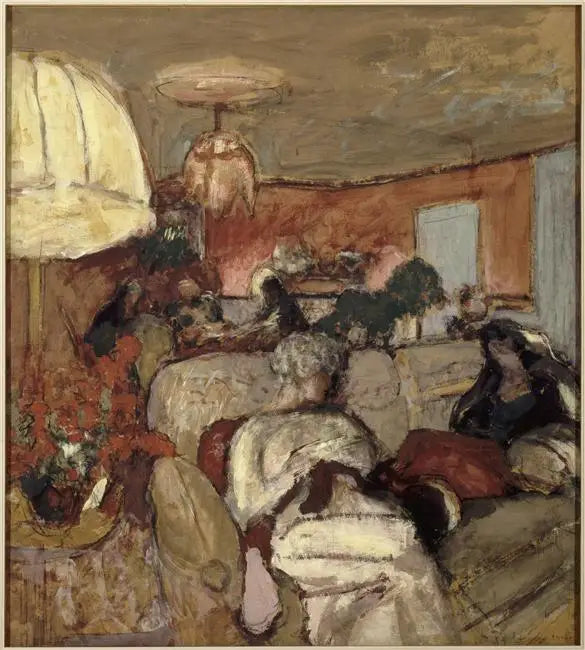 Wnętrze - Édouard Vuillard