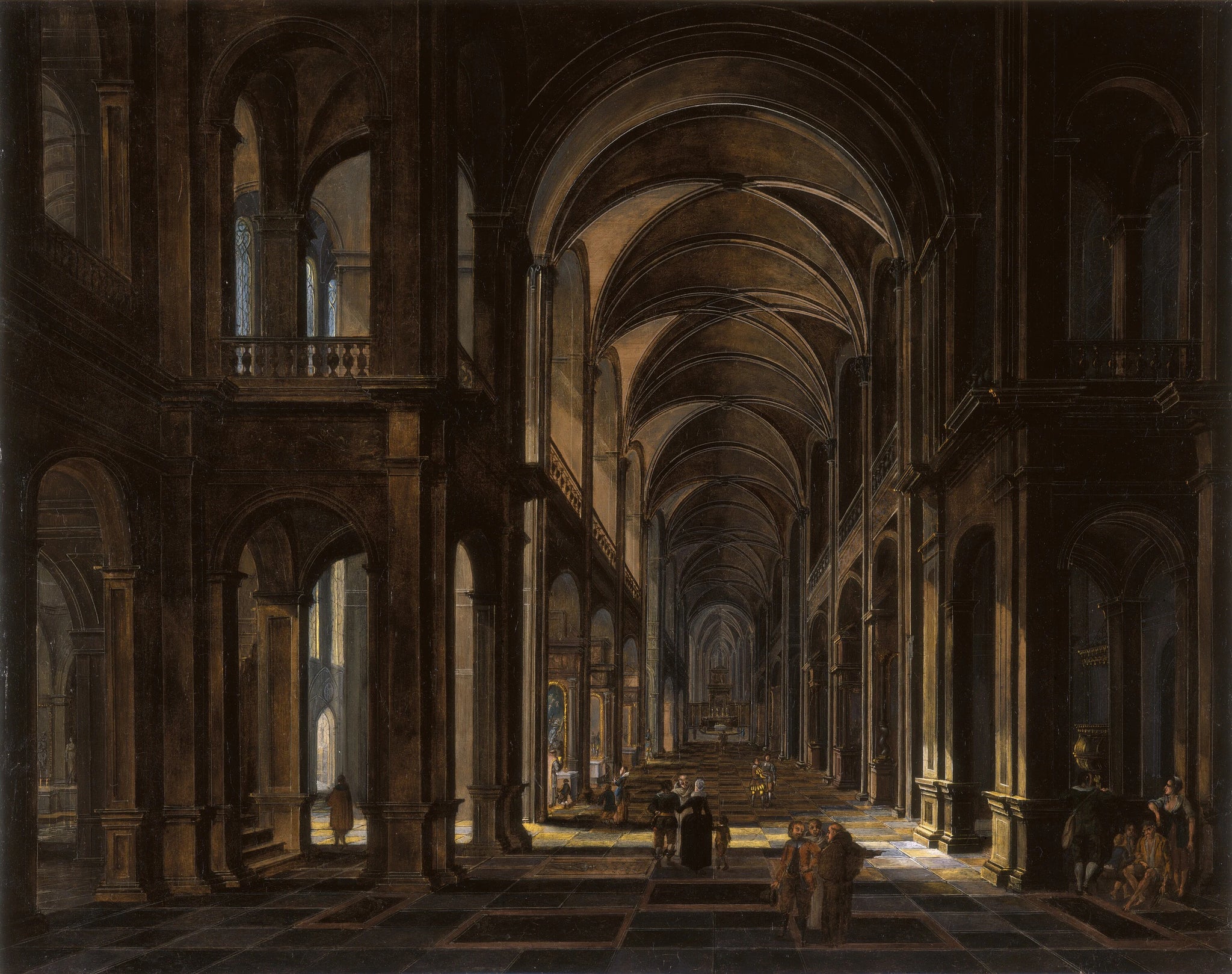 Intérieur d'une église - Peeter Neeffs the Elder
