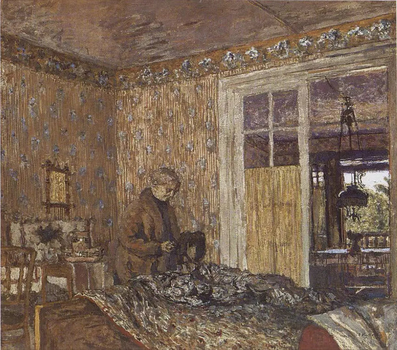 Wnętrze w pochmurny dzień, Vaucresson - Édouard Vuillard