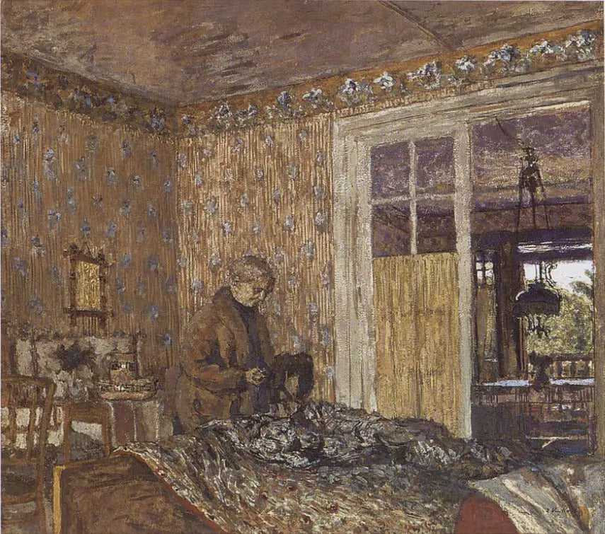Wnętrze w pochmurny dzień, Vaucresson - Édouard Vuillard