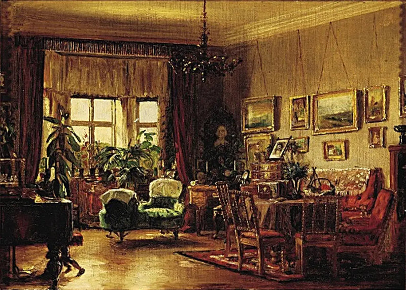 Wnętrze. - Peder Severin Krøyer