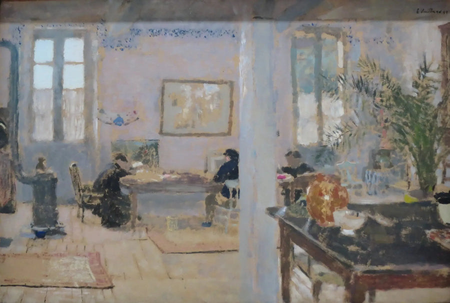 Wnętrze. Rele - Édouard Vuillard
