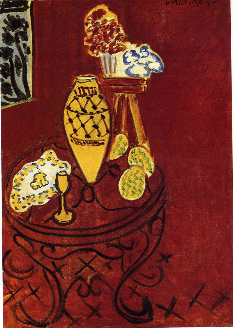 Czerwone wnętrze w Wenecji - Henri Matisse