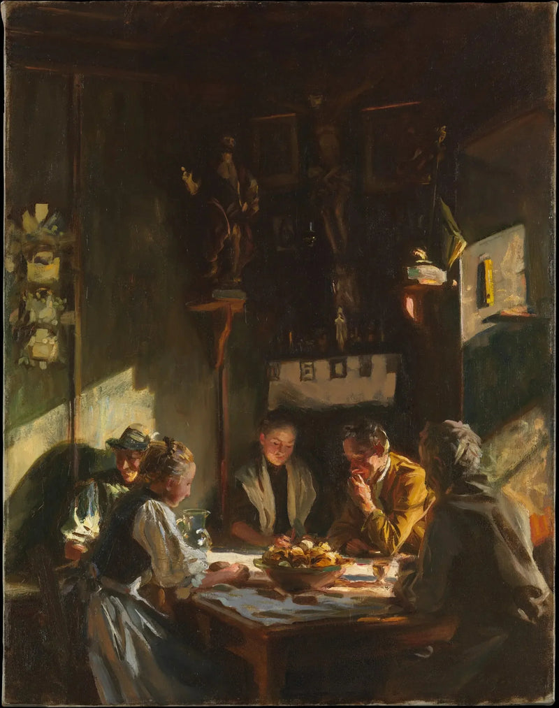 Wnętrze tyrolskie - John Singer Sargent