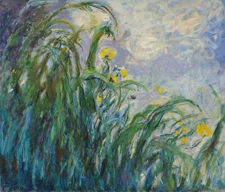 Żółta tęczówka - Claude Monet