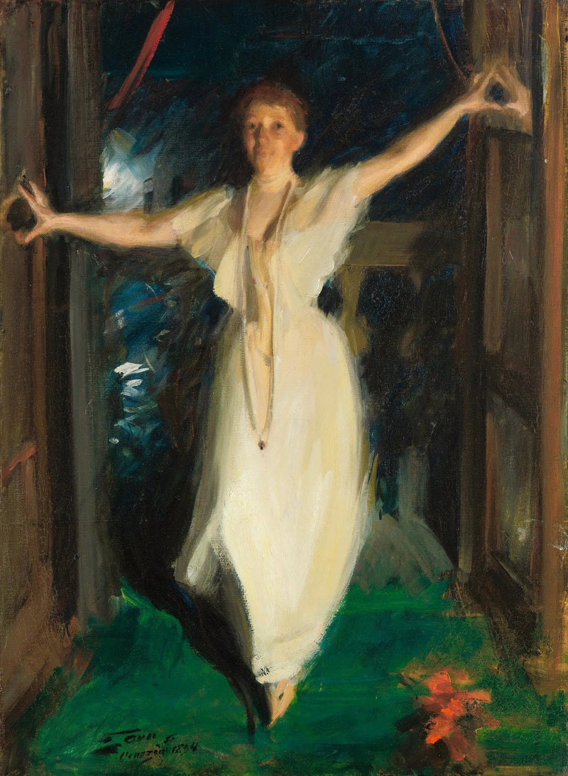 Isabella Stewart Gardner w Wenecji - Anders Zorn