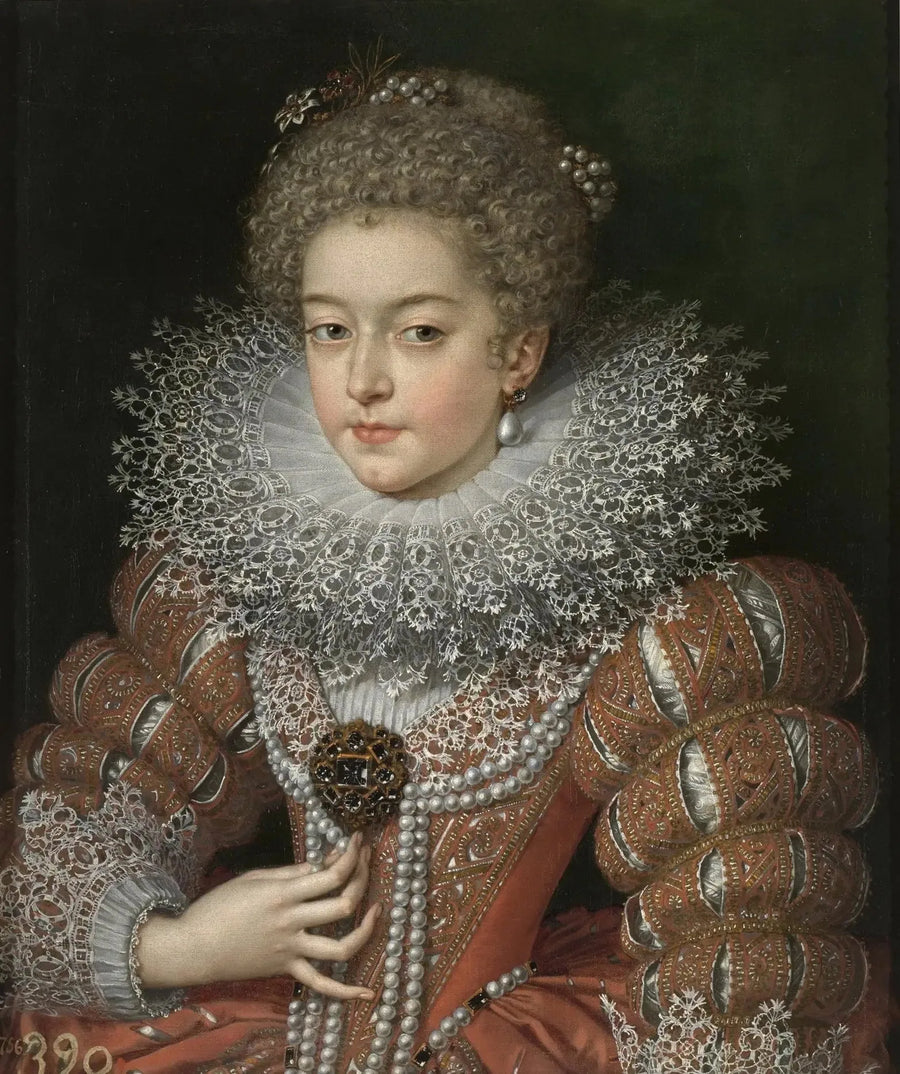 Izabela Francuska, królowa Hiszpanii - Frans Pourbus Młodszy