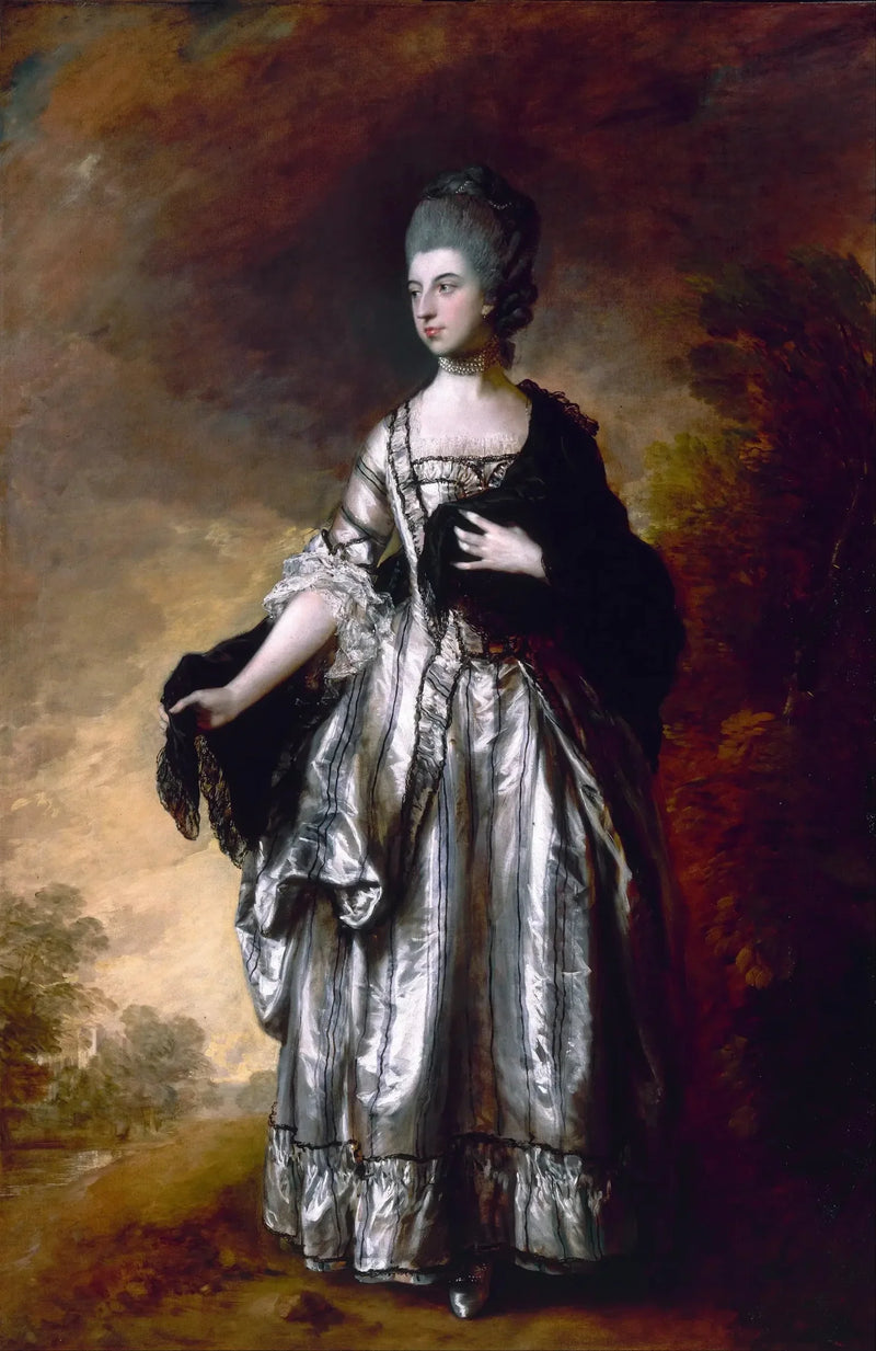 Izabela, wicehrabina Molyneux, później hrabina Sefton - Thomas Gainsborough