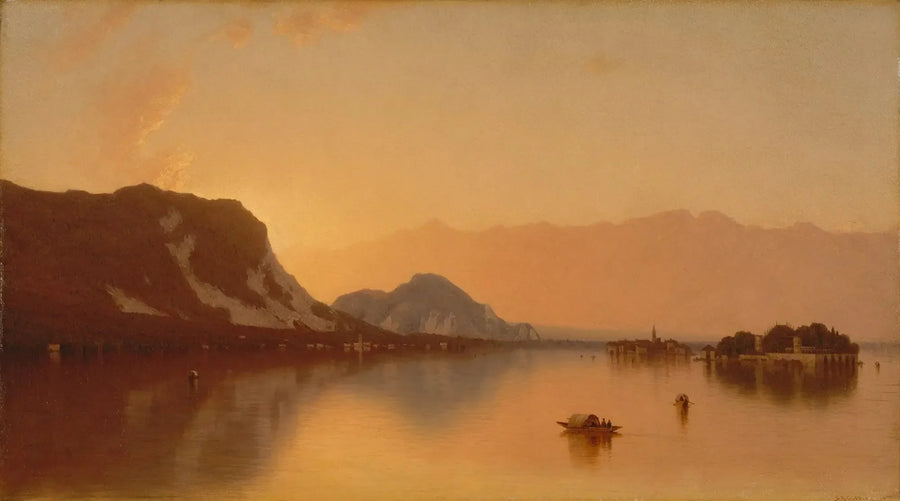 Isola Bella nad Jeziorem Majeure - Sanford Robinson Gifford