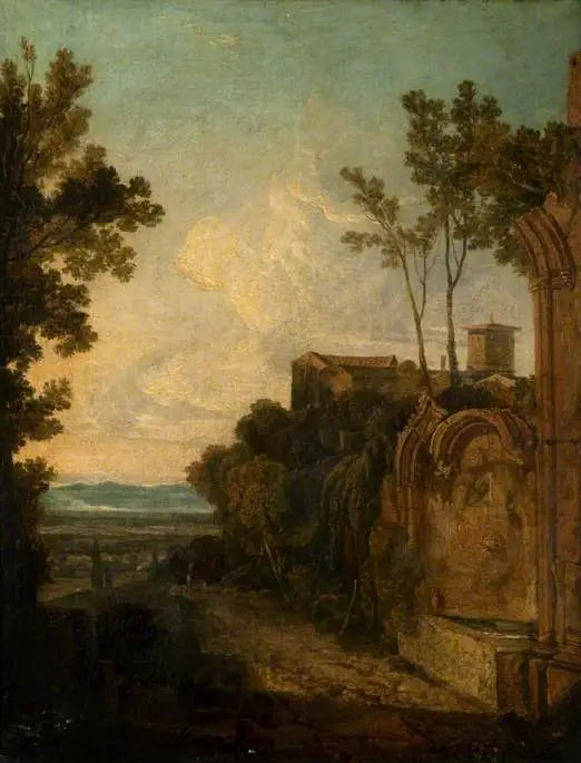 Włoska scena - J. M. W. Turner
