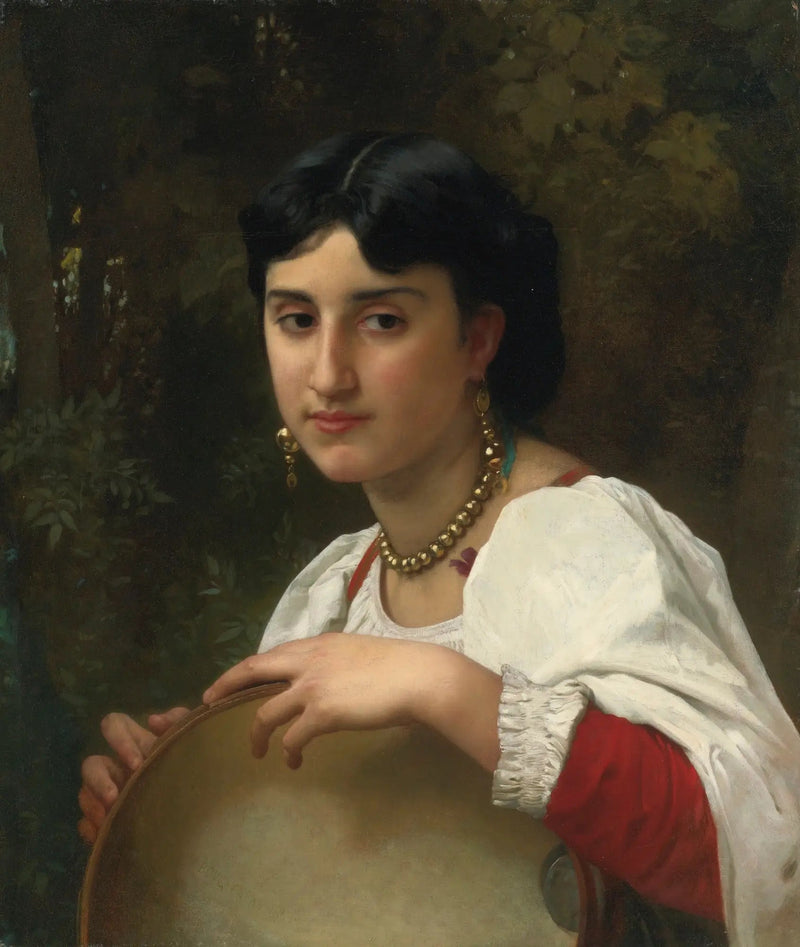 Włoszka z tamburynem - Bouguereau