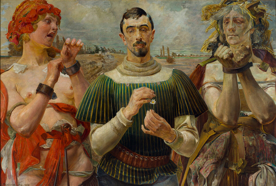 Hamlet polonais. Portrait d’Aleksander Wielopolski - Jacek Malczewski
