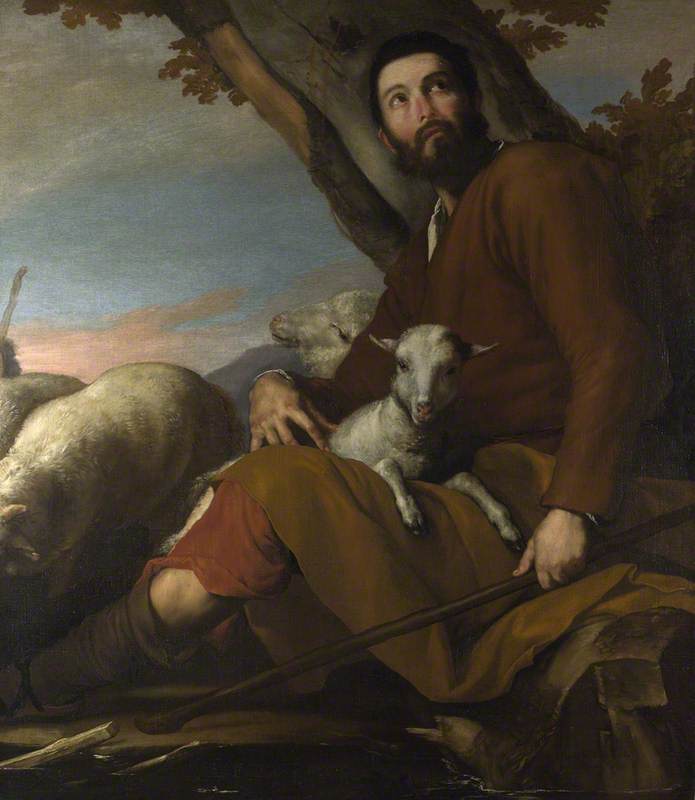 Jakub z trzodą Laban - Jusepe de Ribera