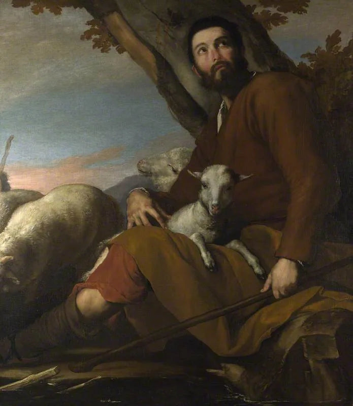 Jakub z trzodą Laban - Jusepe de Ribera