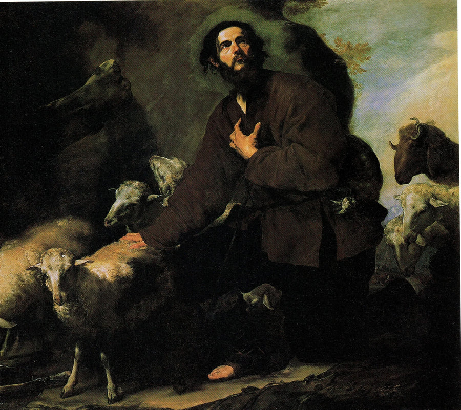 Jacob pilnujący swojego stada - Jusepe de Ribera