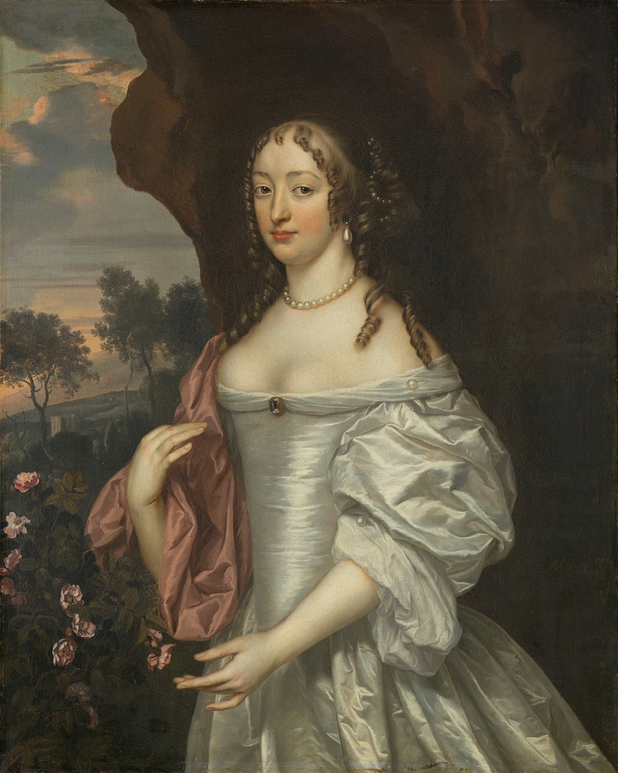 Jacoba van Orliens (1643-91). Épouse de Jacob de Witte van Haamstede - Jan Mytens