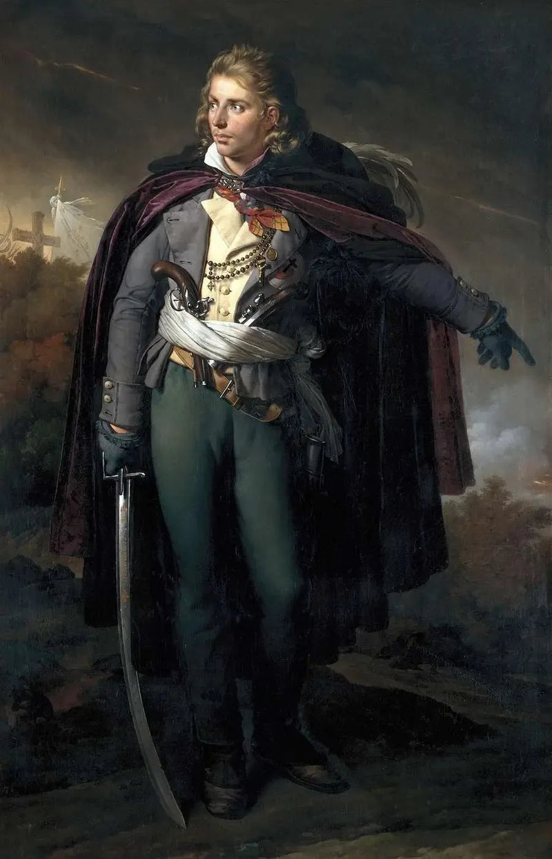 Jacques Cathelineau, generał vendéjski (1759-1793) - Anne-Louis Girodet