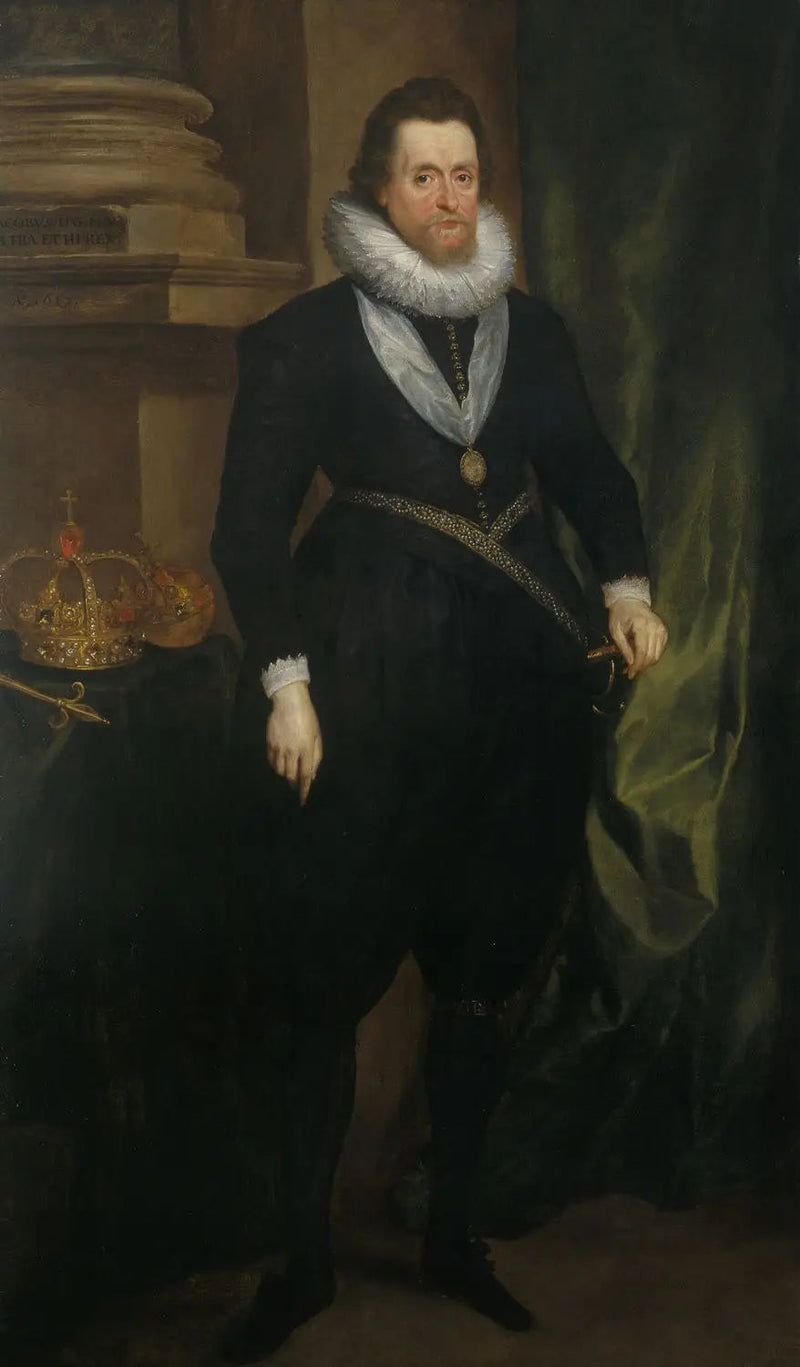 Jakub I i VI (1566-1625) - Antoine van Dyck
