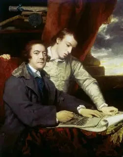 James Paine, architekt i jego syn, James - Joshua Reynolds