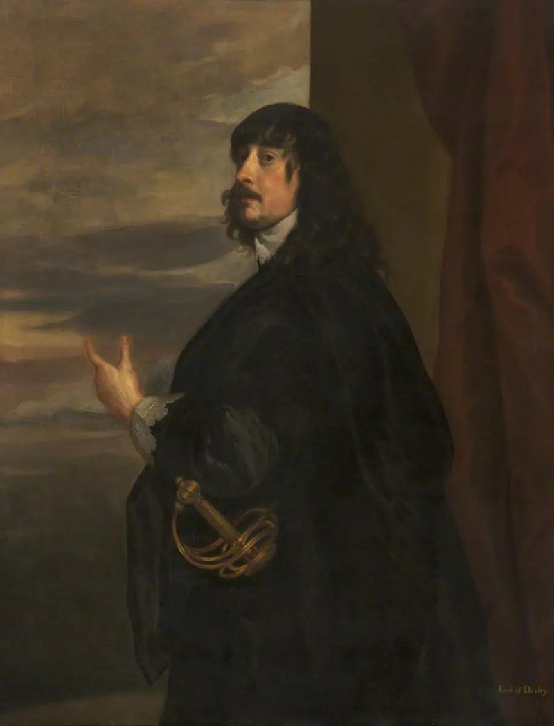 James Stanley (1607–1651), 7. hrabia z Derby - Antoine van Dyck