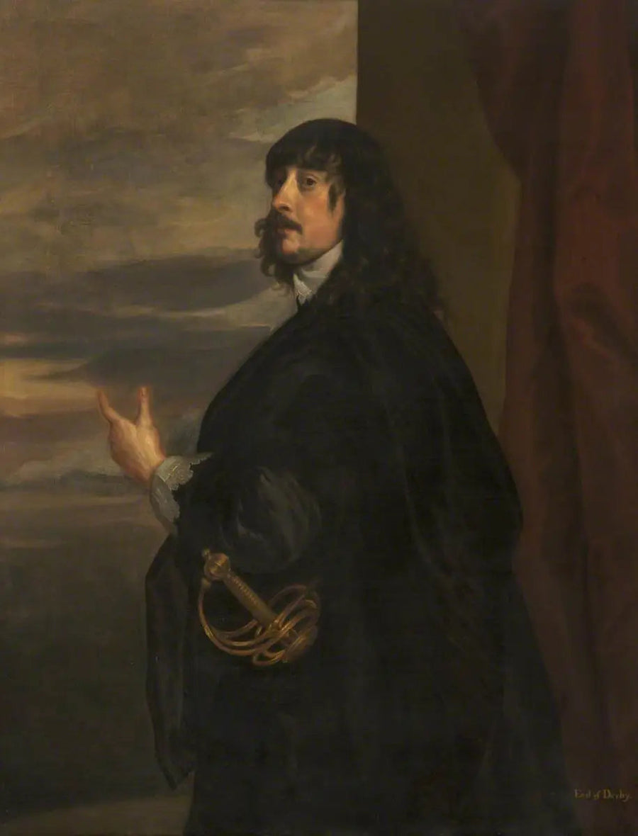 James Stanley (1607–1651), 7. hrabia z Derby - Antoine van Dyck