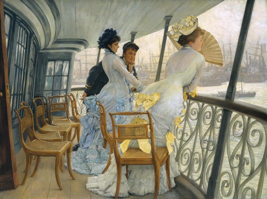 La Galerie du HMS Calcutta - James Tissot