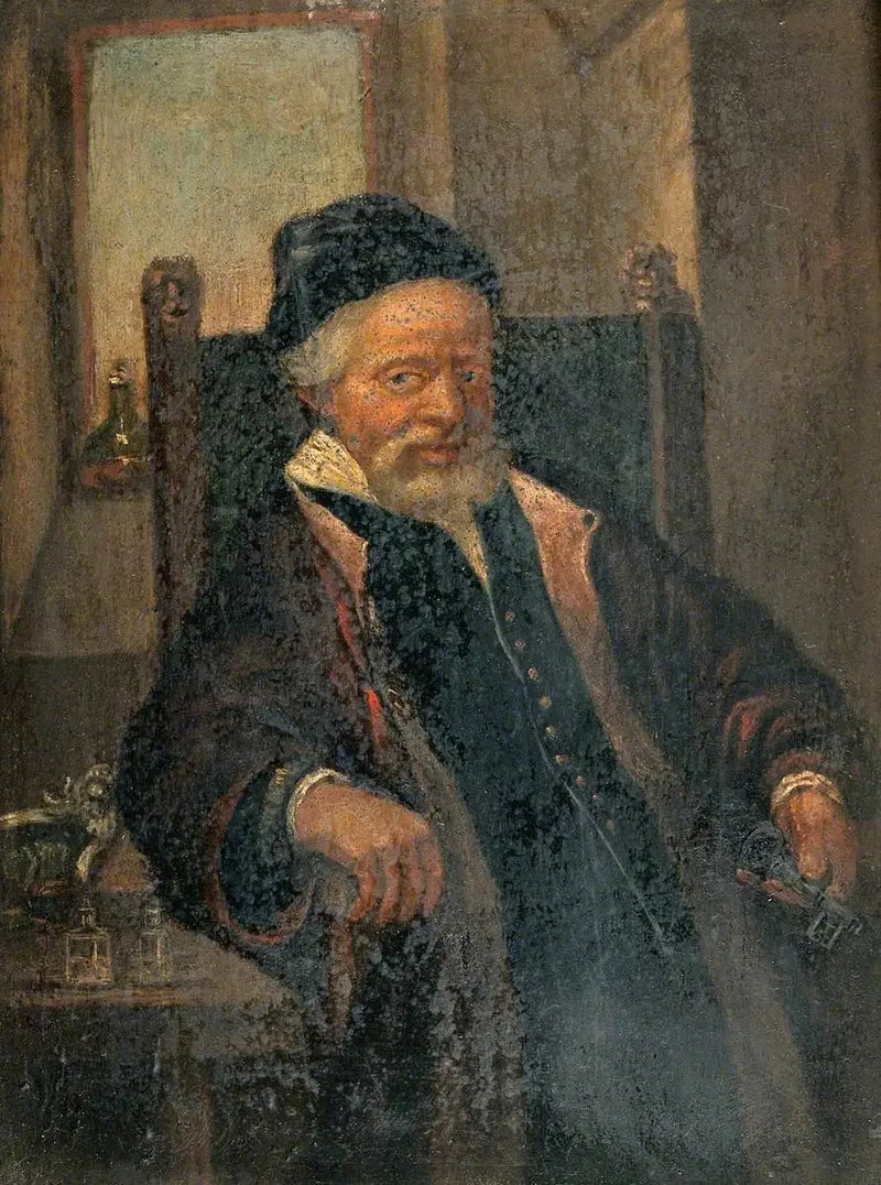 Jan Lutma, lub członek rodziny Molins - Rembrandt