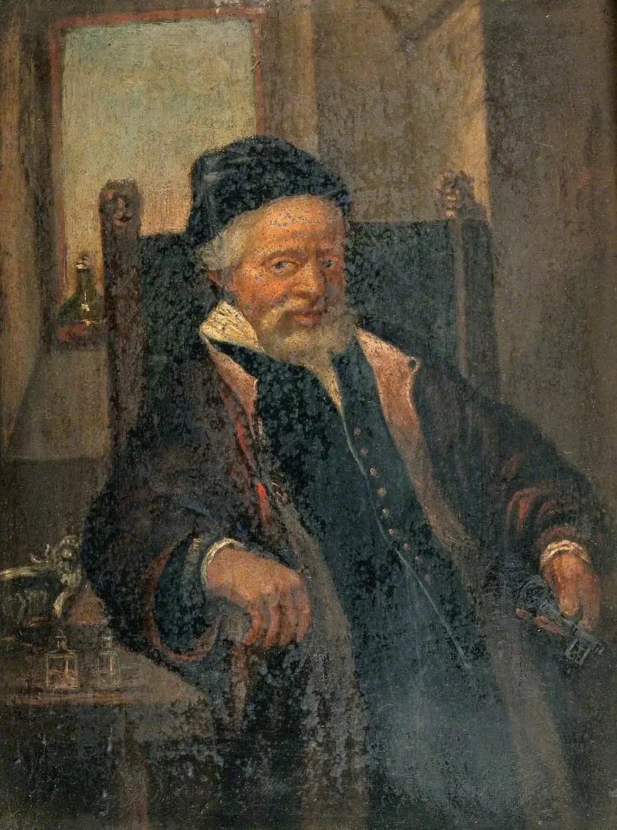 Jan Lutma, lub członek rodziny Molins - Rembrandt