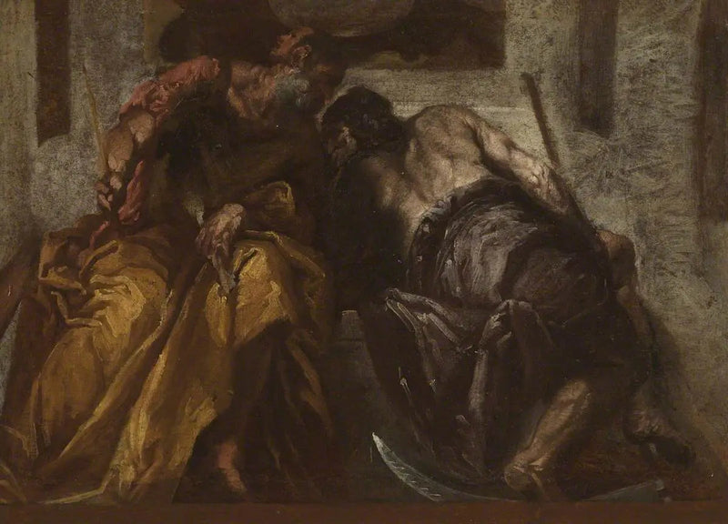 Janus i Saturn (odpowiednik według Paulo Véronèse) - Paul Véronèse