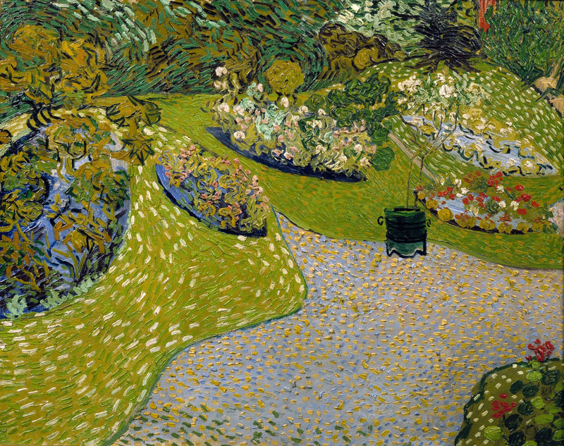 Ogród w Auvers - Vincent van Gogh