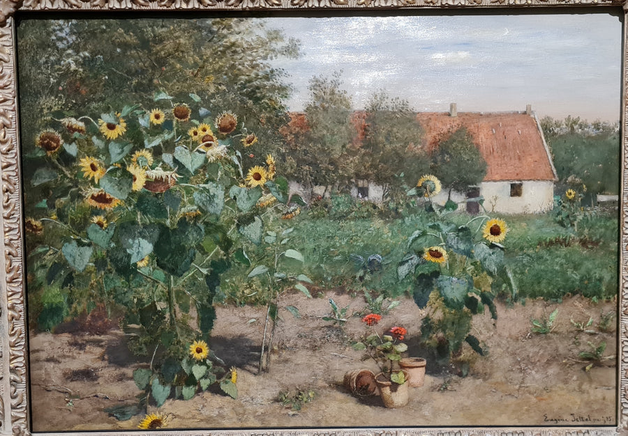Jardin aux tournesols – Eugen Jettel