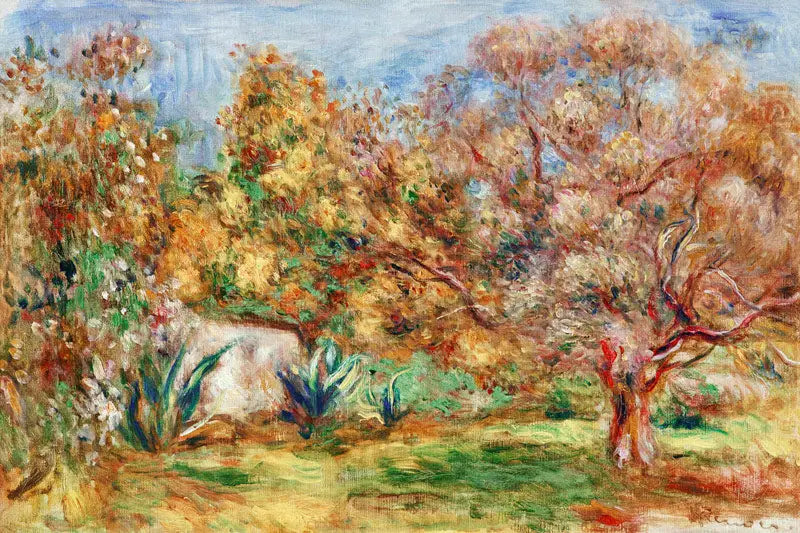 Ogród oliwny - Pierre-Auguste Renoir