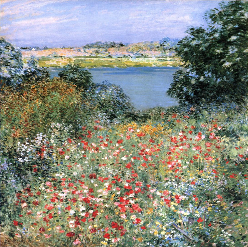 Ogród maków - Willard Metcalf